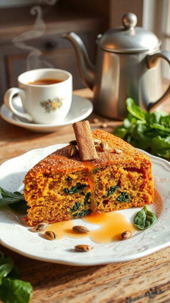 paleo pumpkin coffee cake