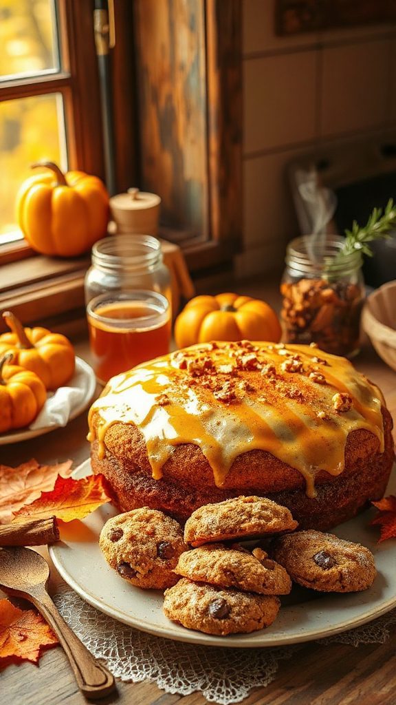 paleo pumpkin spice cake