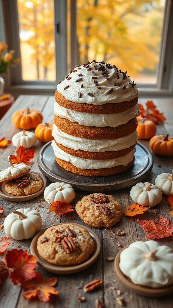 paleo pumpkin spice cake