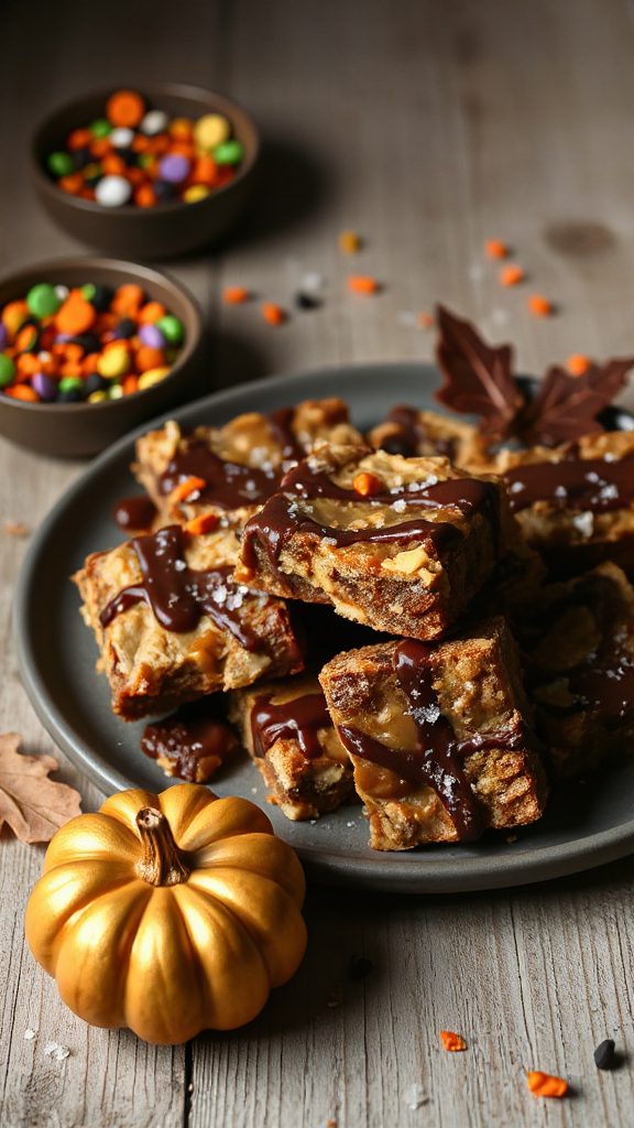 peanut butter monster bars
