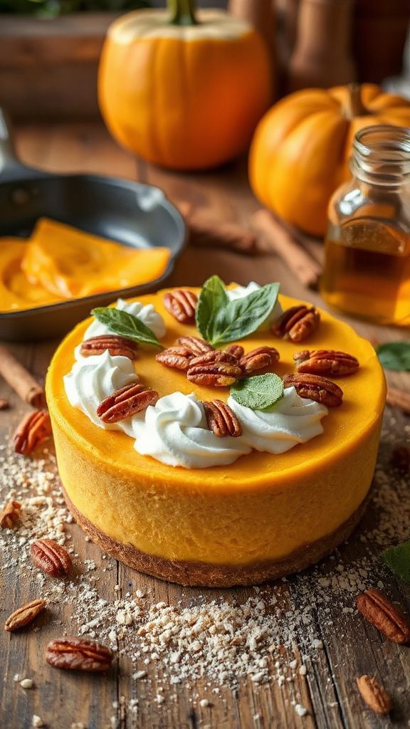 plant based pumpkin cheesecake recipe