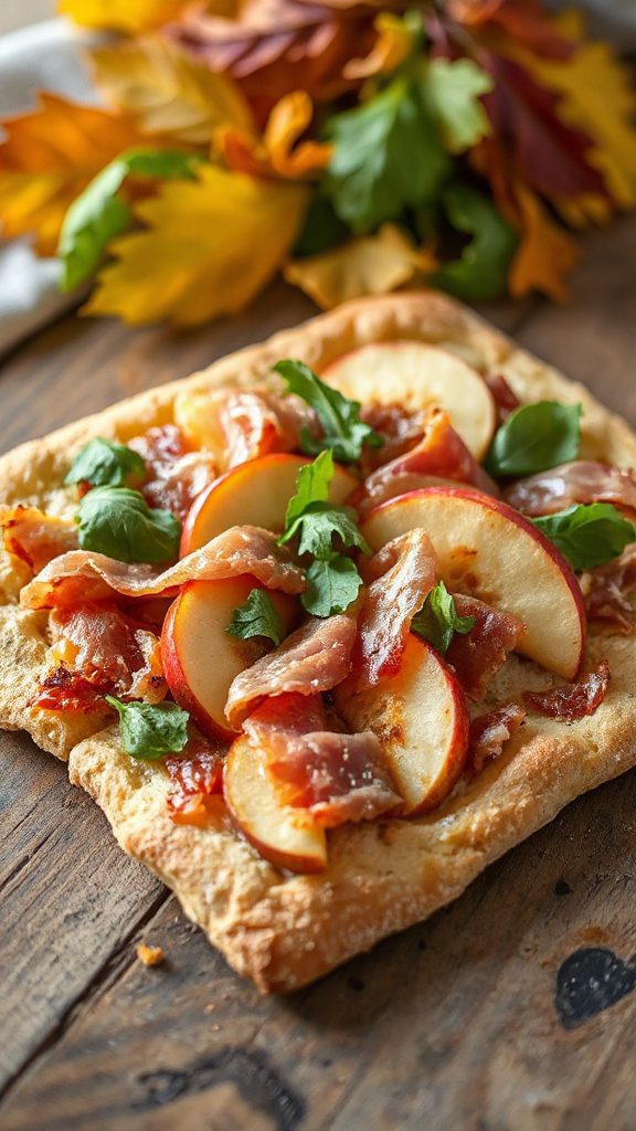 prosciutto apple flatbread recipe