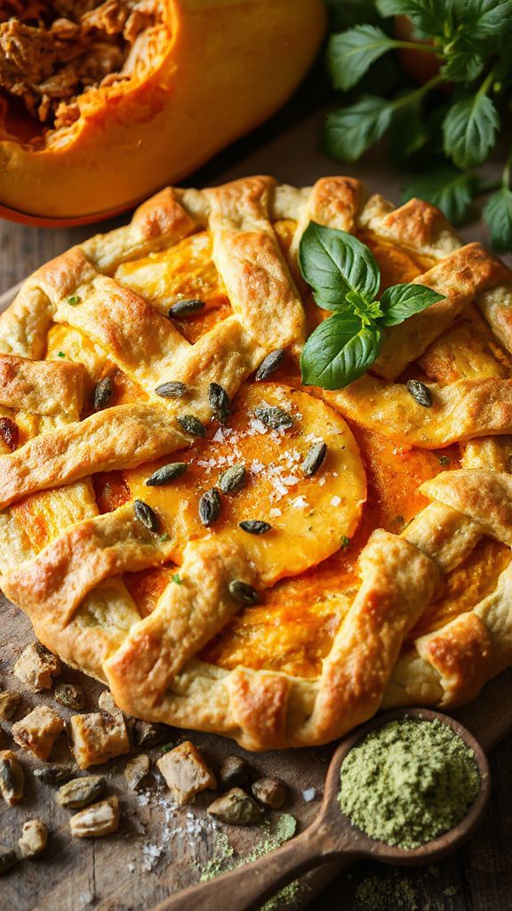 protein rich turkey pumpkin quiche