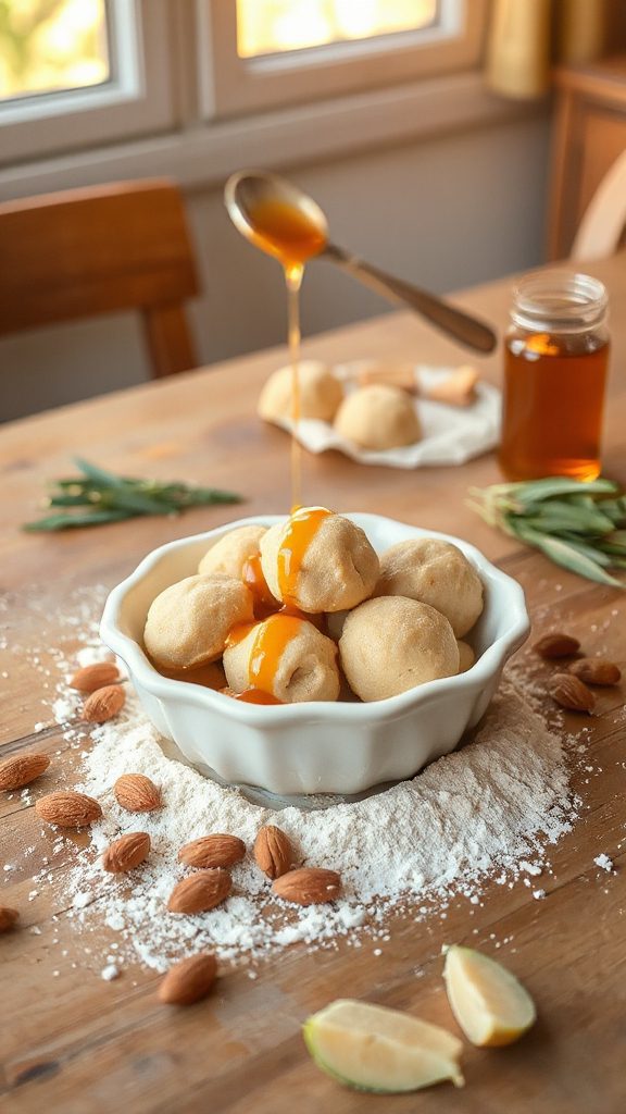 pumpkin almond dumplings recipe
