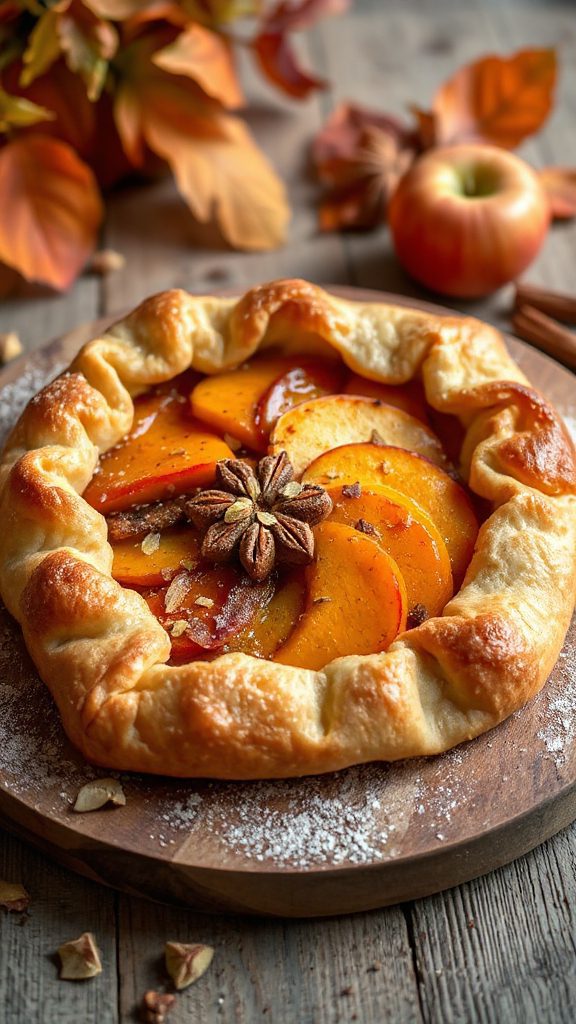 pumpkin apple galette delight