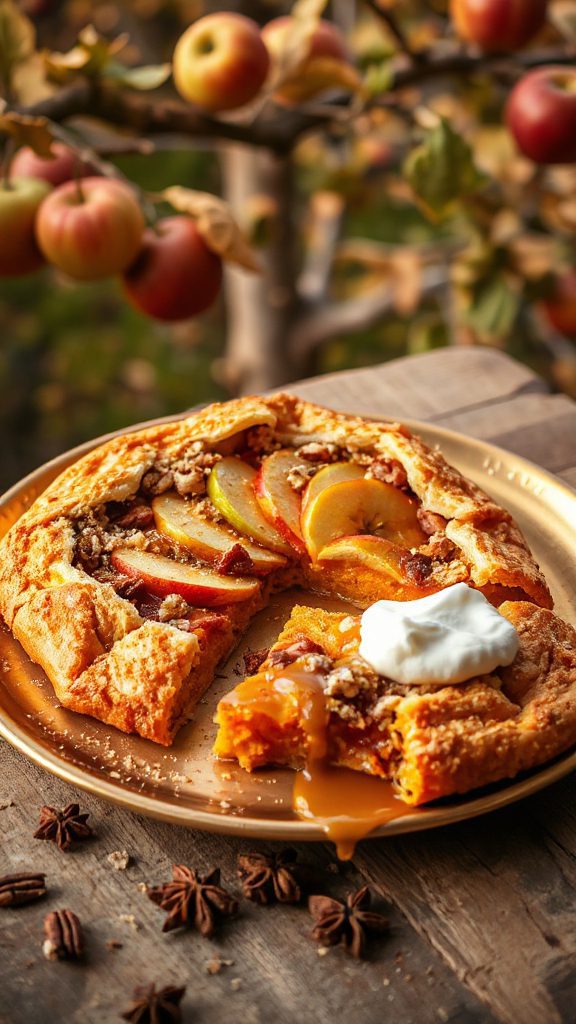 pumpkin apple galette recipe