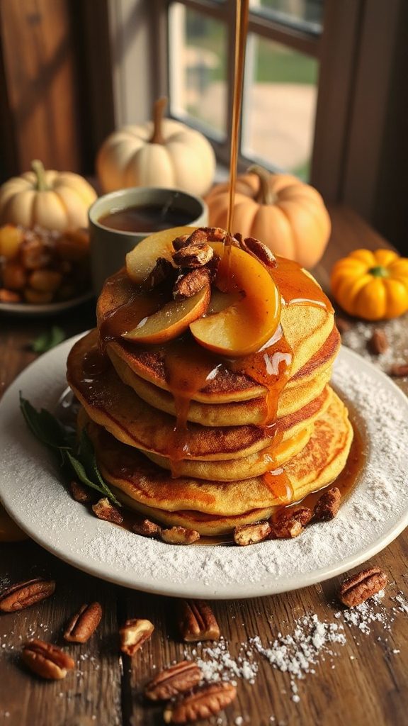 pumpkin apple pancake recipe