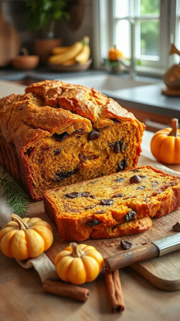 pumpkin banana bread recipe