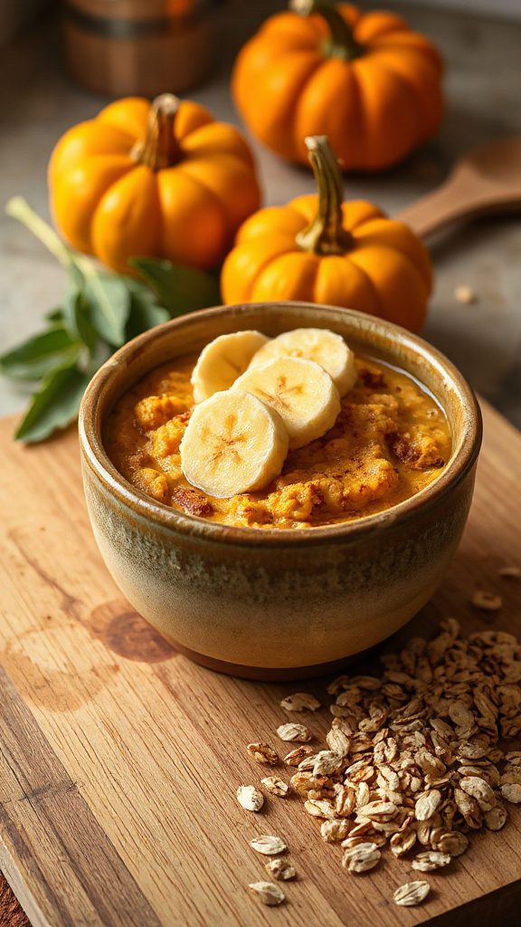 pumpkin banana oatmeal recipe
