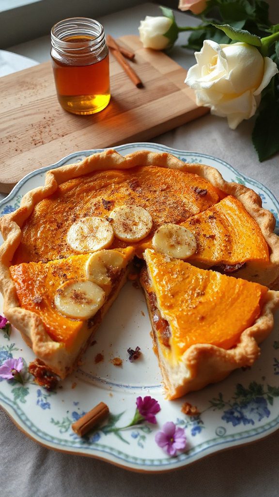 pumpkin banana quiche recipe