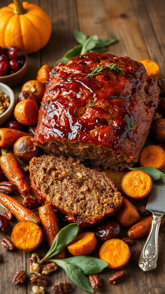 pumpkin bourbon meatloaf recipe