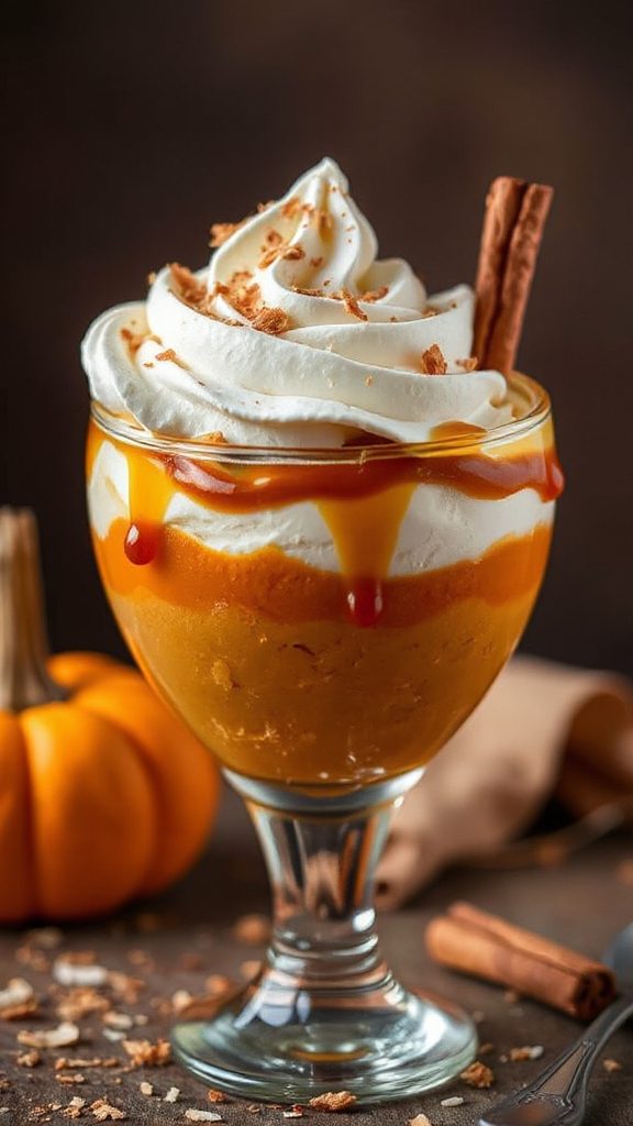 pumpkin chai parfait delight