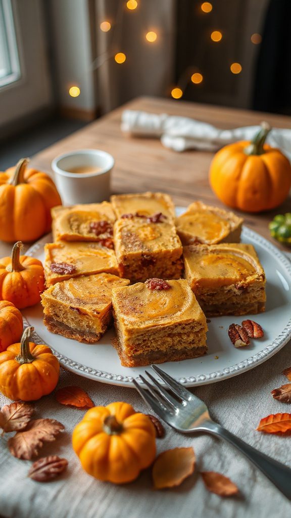 pumpkin cheesecake bars recipe