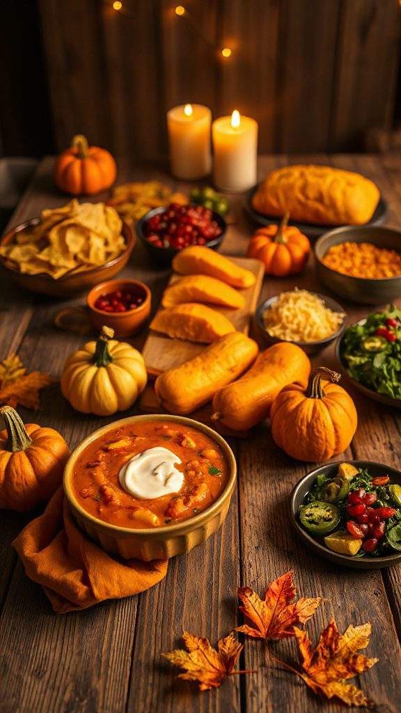 pumpkin chili with spices