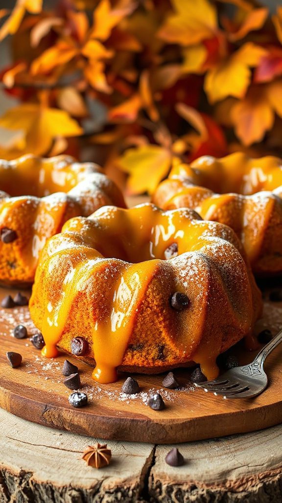 pumpkin chocolate chip cake
