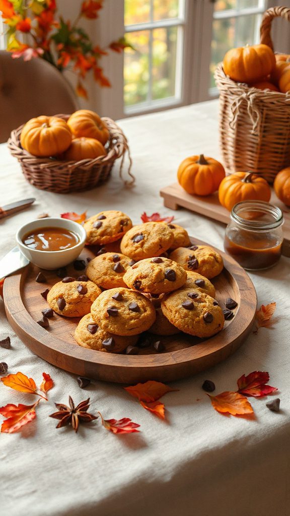 pumpkin chocolate chip cookies
