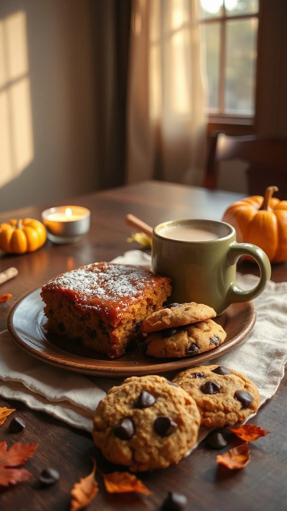 pumpkin chocolate chip cookies