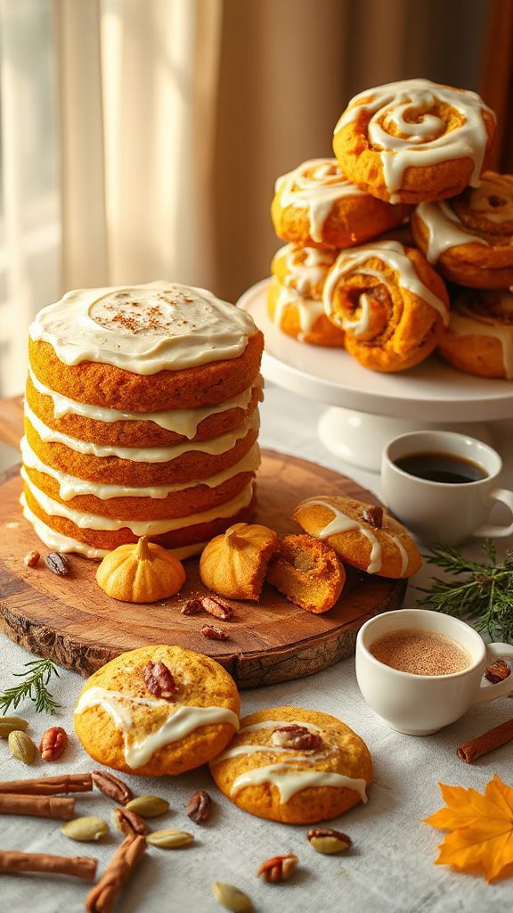 pumpkin cinnamon rolls recipe