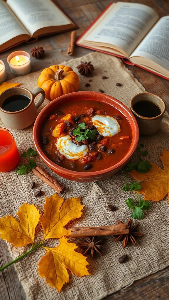 pumpkin coffee infused chili recipe