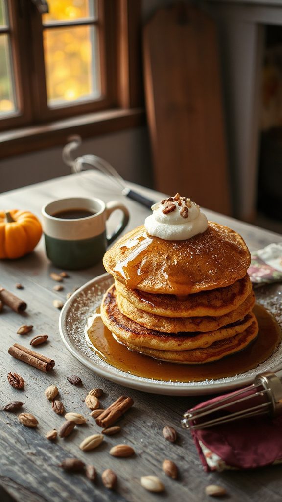 pumpkin coffee pancakes recipe