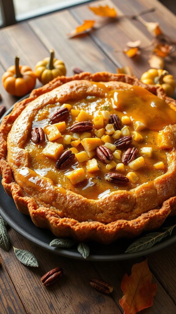 pumpkin corn tamale pie