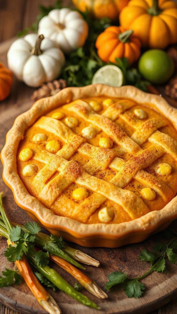 pumpkin corn tamale pie