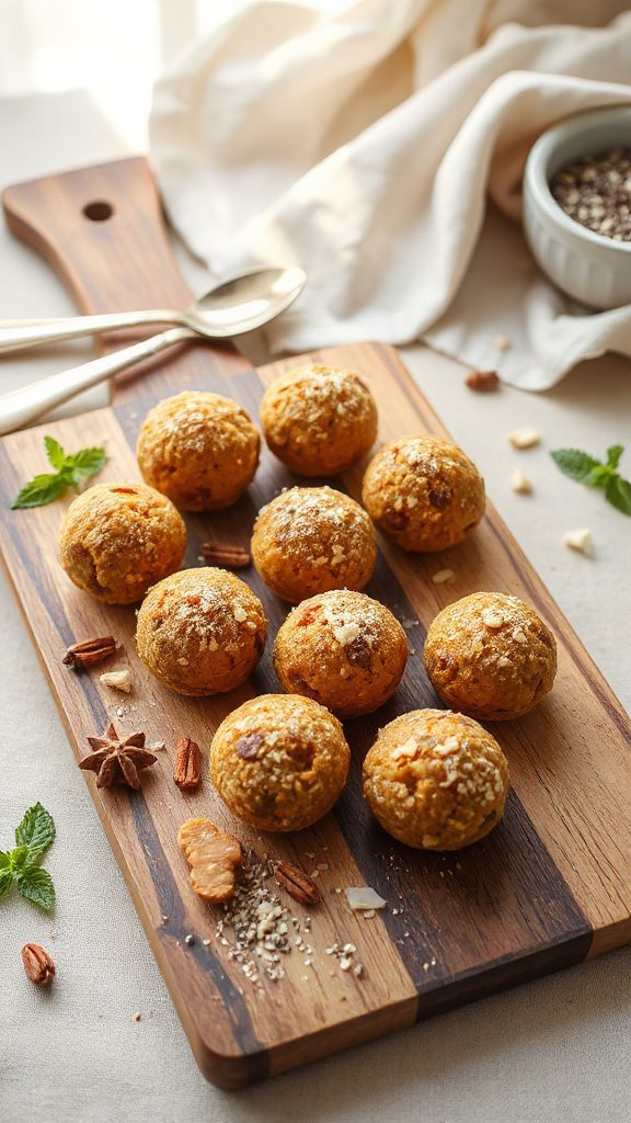 pumpkin energy balls recipe