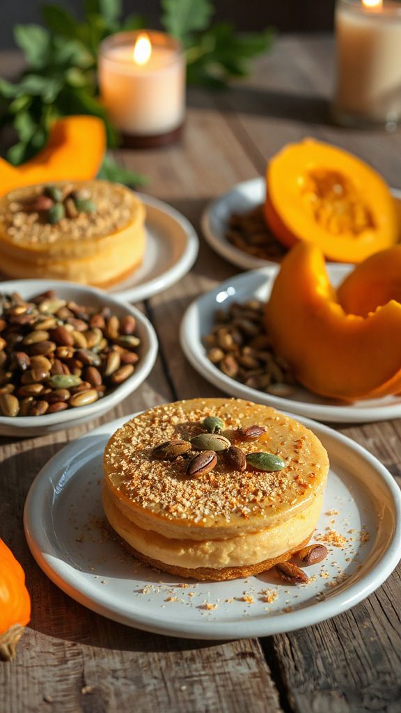 pumpkin lentil cardamom cheesecake recipe