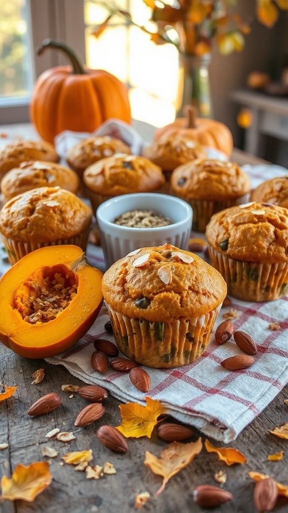 pumpkin lentil muffin recipe