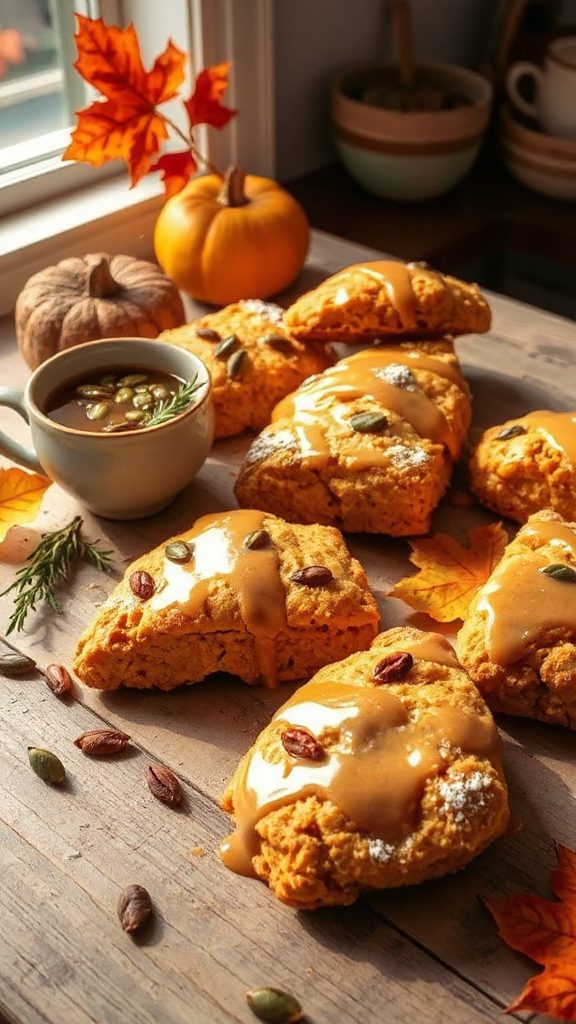 pumpkin maple scones recipe