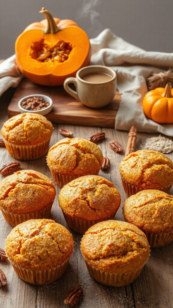pumpkin muffins recipe ingredients