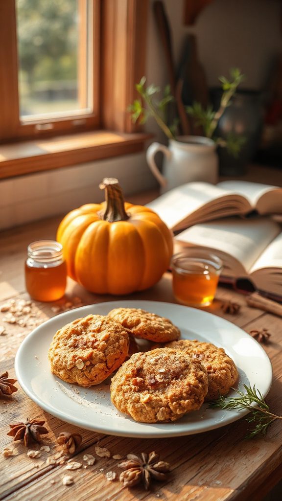 pumpkin oatmeal cookie delight