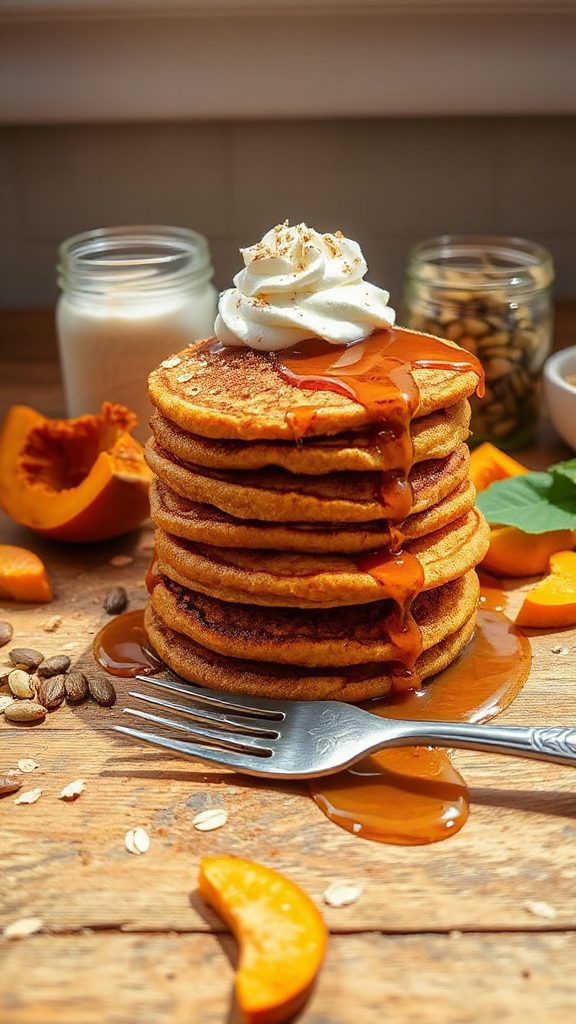 pumpkin oatmeal pancake recipe
