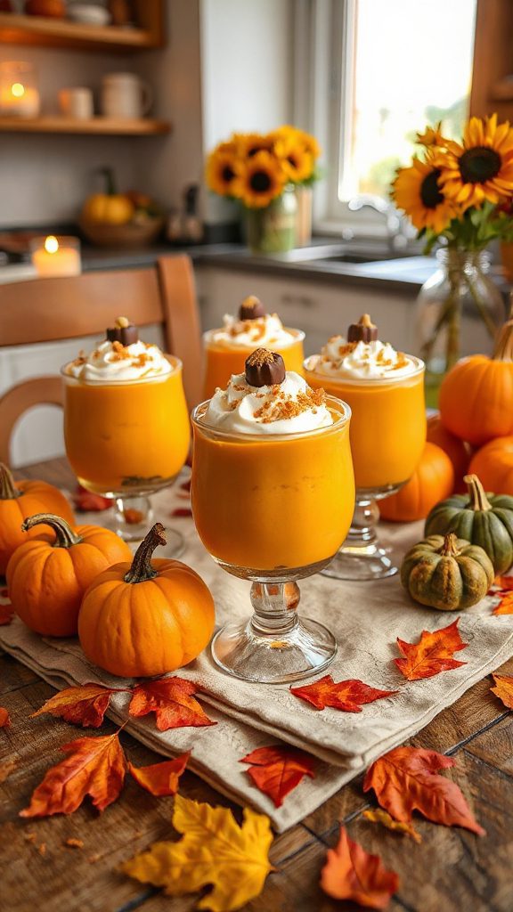 pumpkin patch dessert cups
