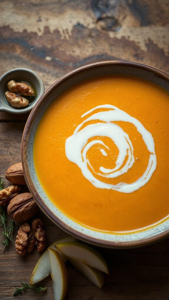 pumpkin pear soup recipe