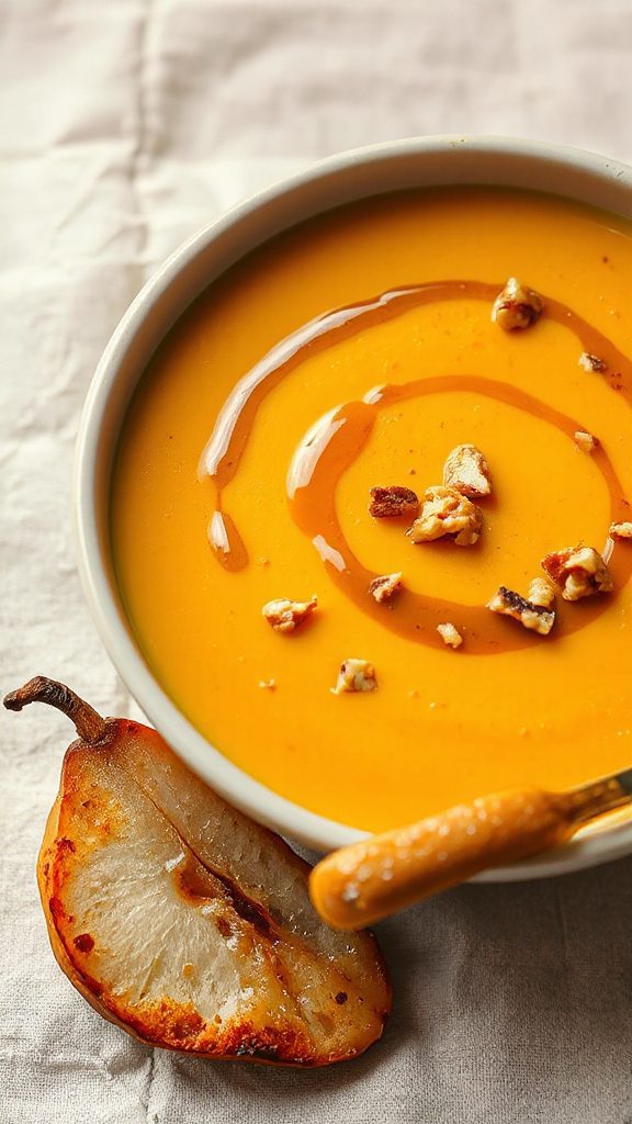 pumpkin pear soup recipe