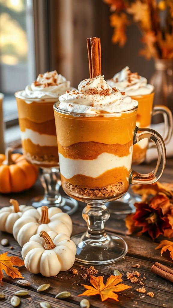 pumpkin pie parfait recipe