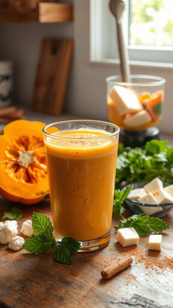 pumpkin protein smoothie recipe