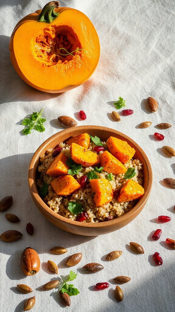 pumpkin quinoa salad recipe