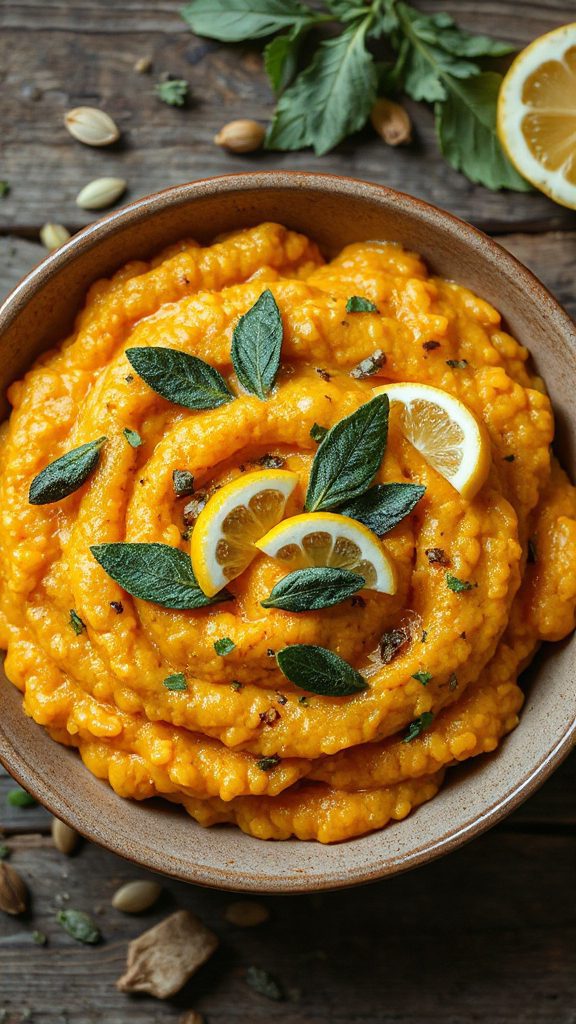 pumpkin sage risotto delight