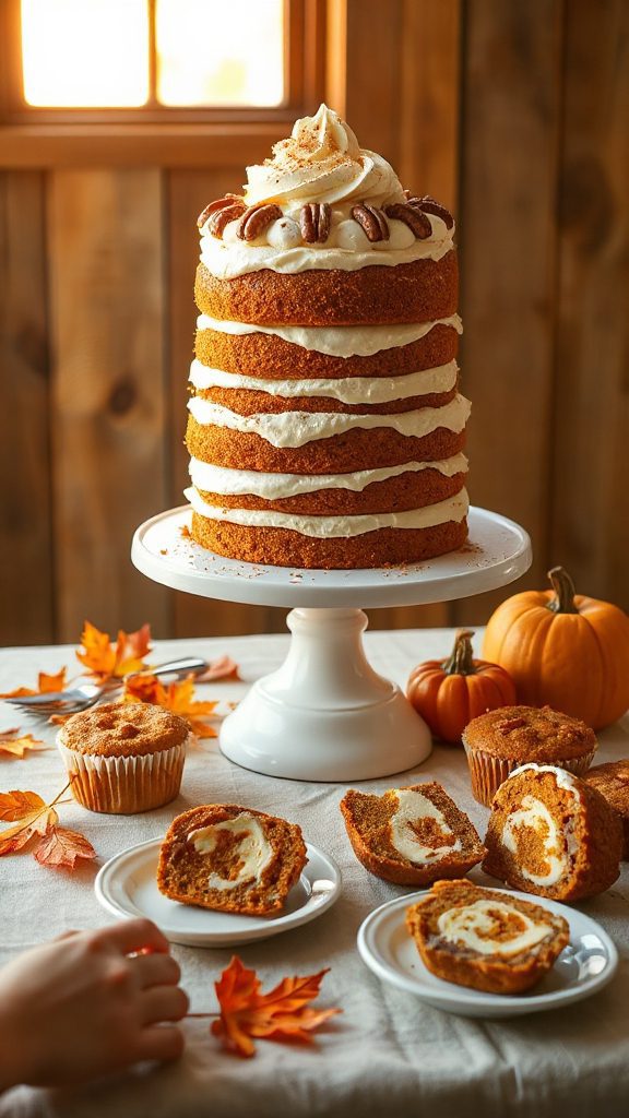 pumpkin spice cake recipe