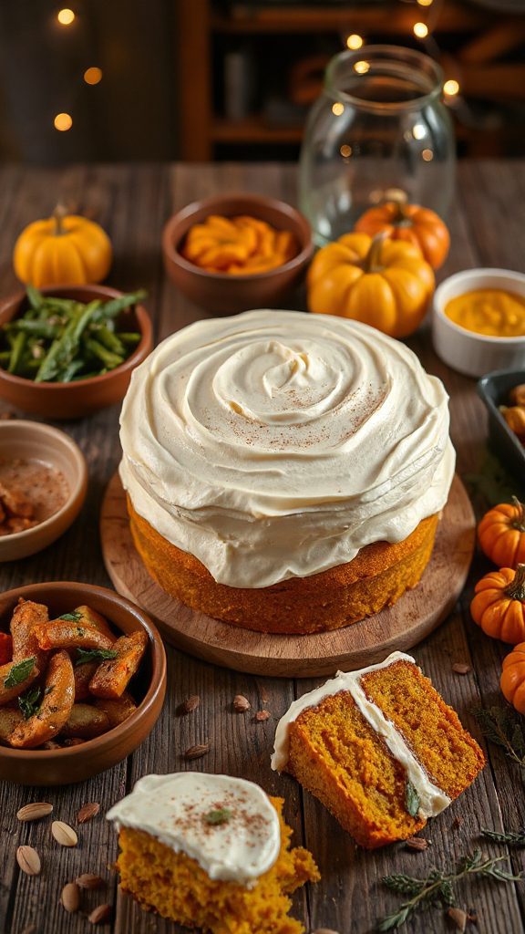 pumpkin spice cake recipe