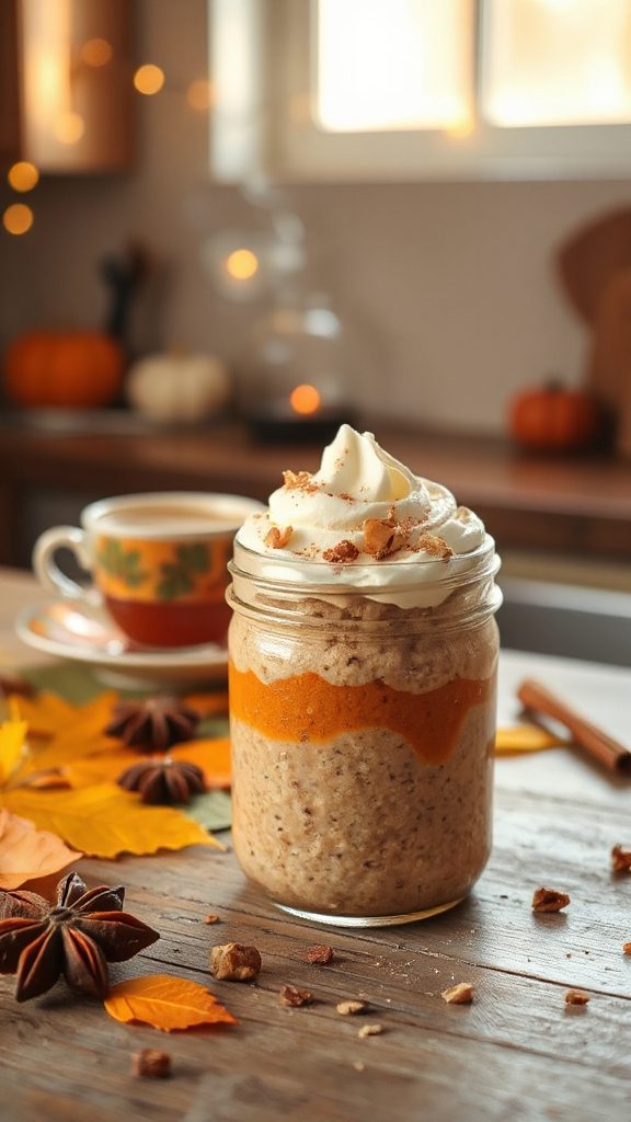 pumpkin spice chai oats