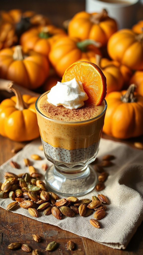 pumpkin spice chia pudding