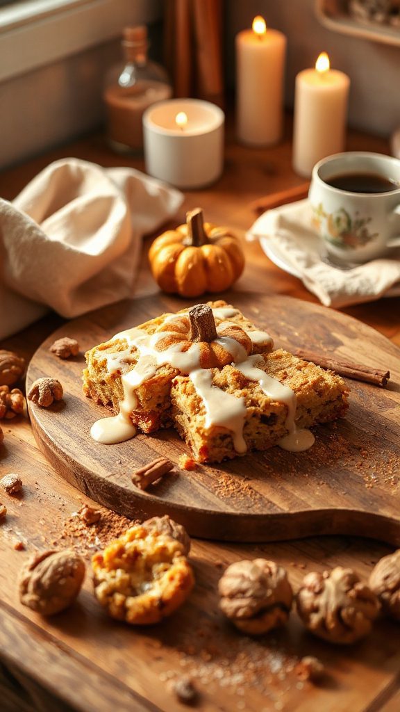 pumpkin spice cookie bars