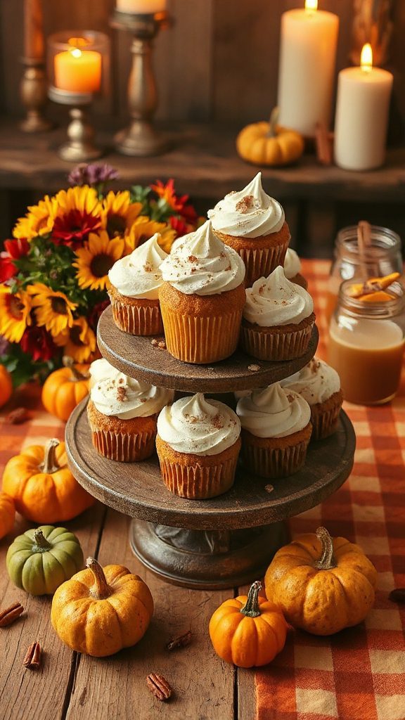 pumpkin spice cupcakes recipe