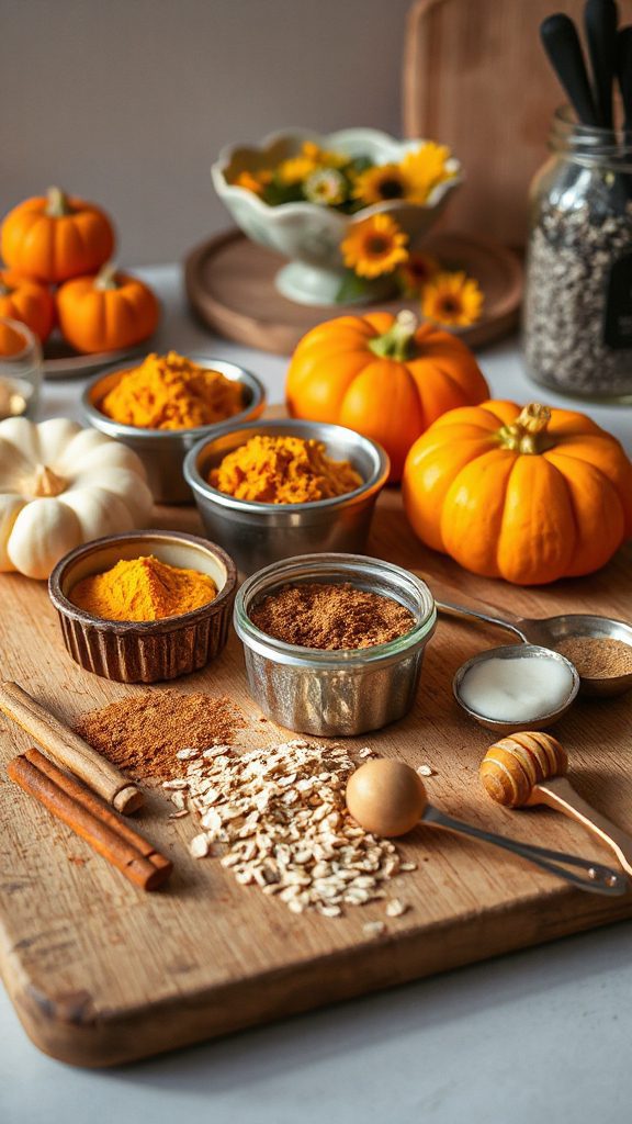 pumpkin spice energy snacks