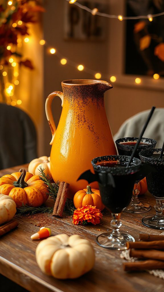 pumpkin spice fall cocktail