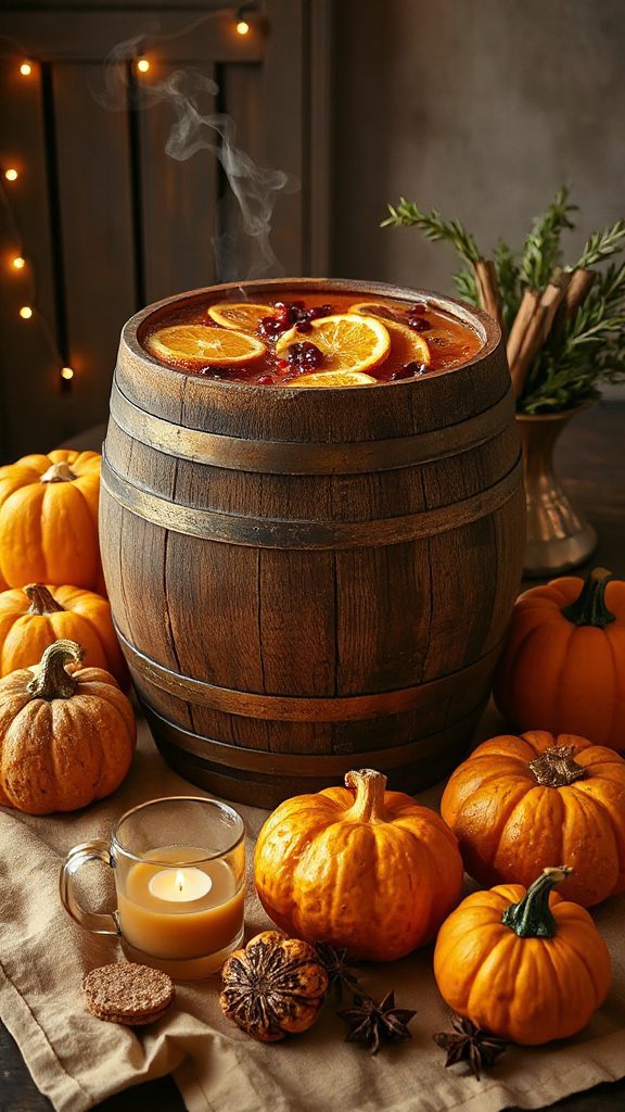 pumpkin spice fall punch
