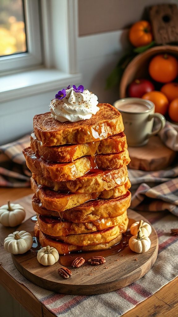 pumpkin spice french toast recipe